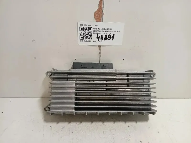 Centralina Amplificatore Acustico 8T0 035 223 AB Audi A4 8K2 2012