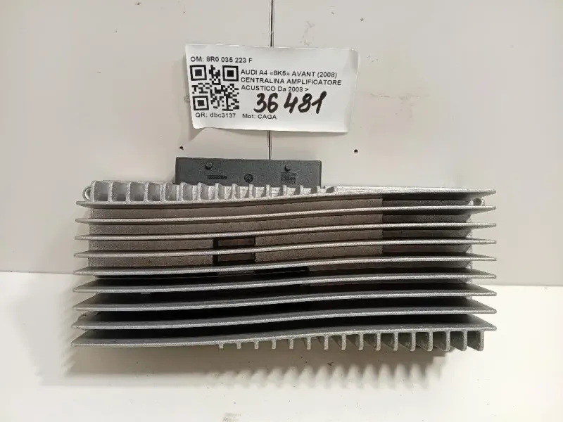 Centralina Amplificatore Acustico 8R0 035 223 F Audi A4 8K5 Avant 2008