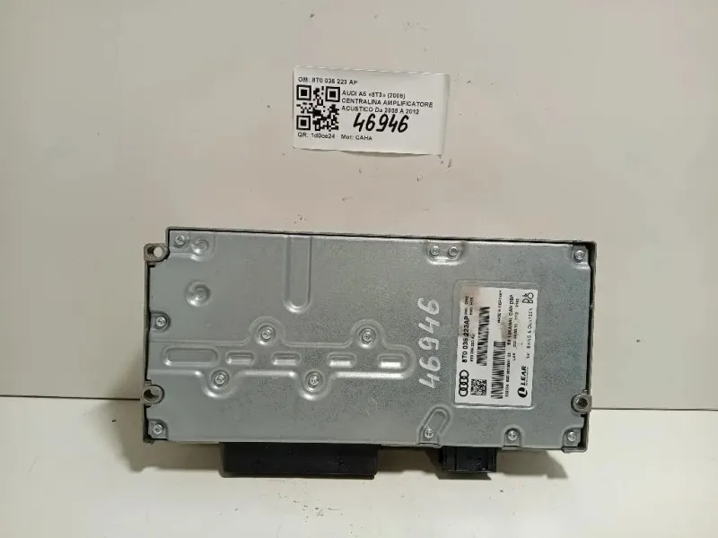 Centralina Amplificatore Acustico 8T0 035 223 AP Audi A5 8T3 2008