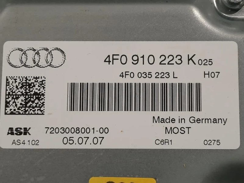 Centralina Amplificatore Acustico 4F0 910 223 K Audi A6 4F2 2008