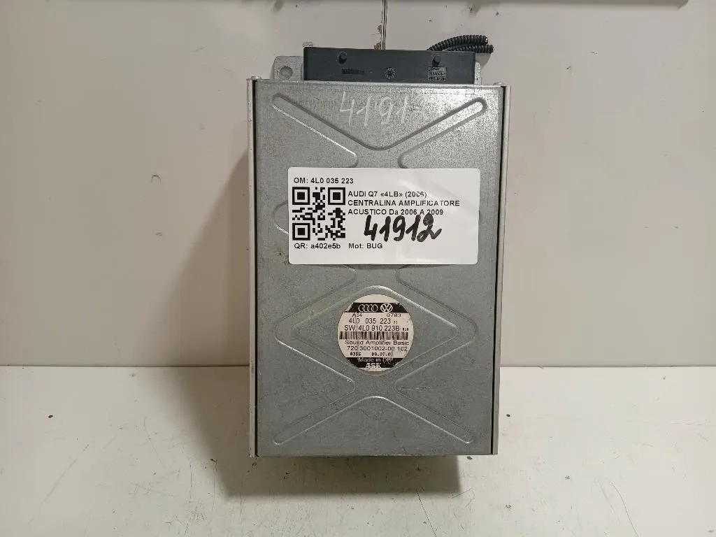 Centralina Amplificatore Acustico 4L0 035 223 Audi Q7 4LB 2006