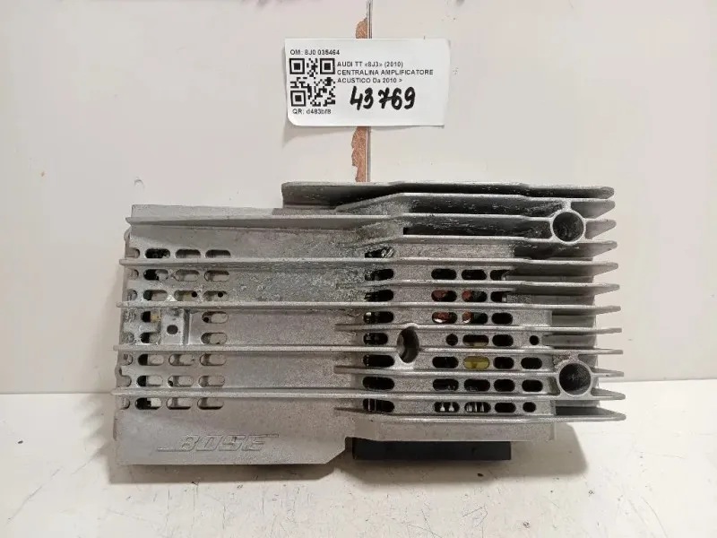Centralina Amplificatore Acustico 8J0 035464 Audi TT 8J3 2010