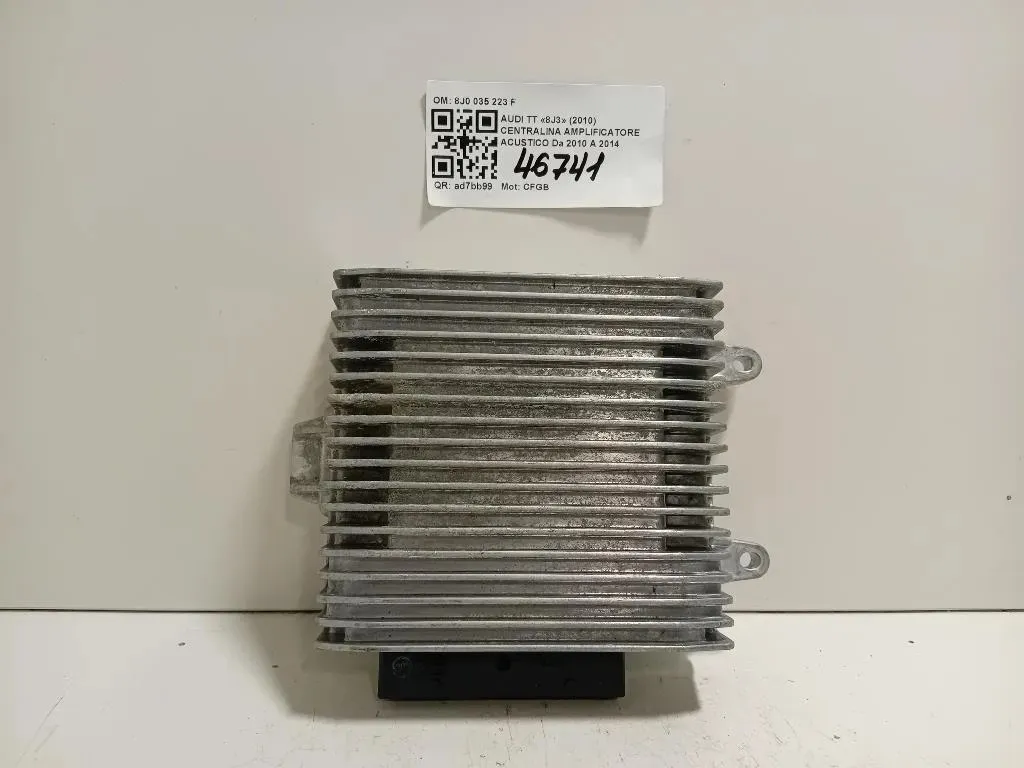 Centralina Amplificatore Acustico 8J0 035 223 F Audi TT 8J3 2010