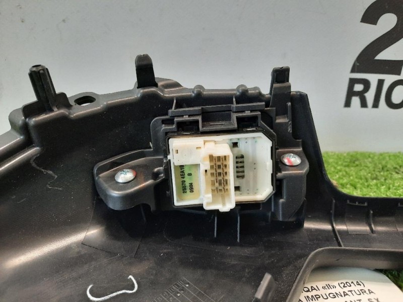 Copertura Impugnatura Bracciolo Porta ANT SX REGOLAZIONE RETROVISORI SPECCHIETTI Nissan Qashqai II 2014