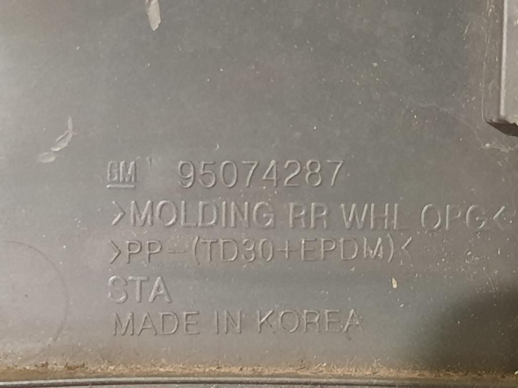 Passaruota POST SX MODNATURA 9688677795074287 Chevrolet Orlando 2011