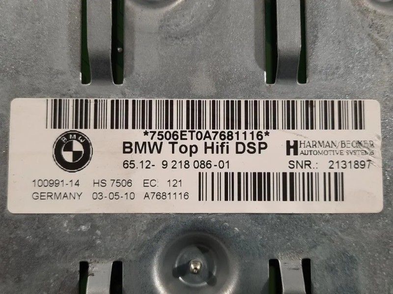 Centralina Amplificatore Acustico 6512921808601 Bmw X1 F48 2015