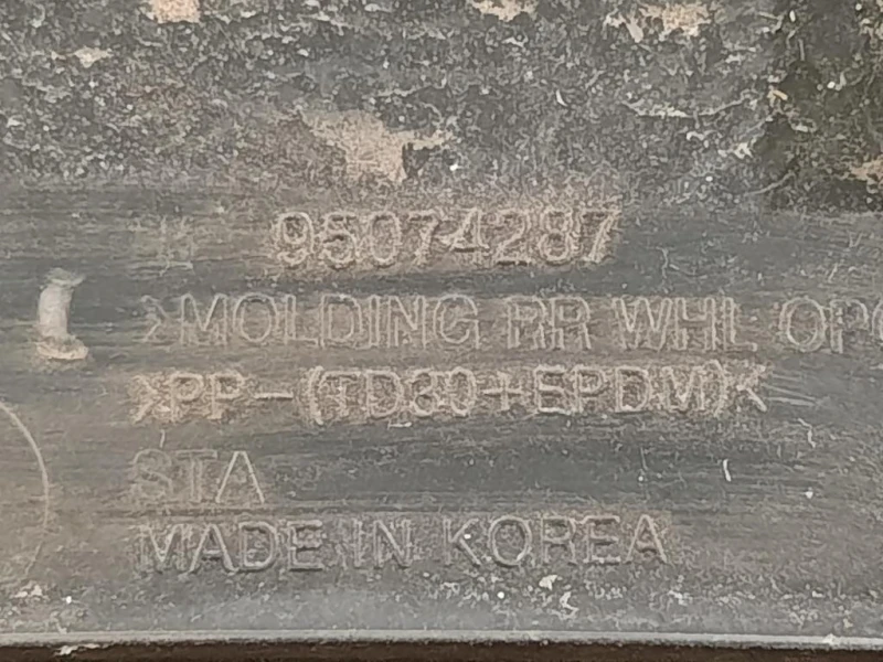 Passaruota POST SX 95074287 Chevrolet Orlando 2011