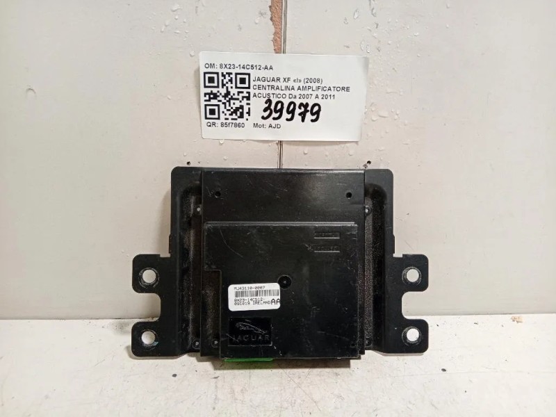 Centralina Amplificatore Acustico 8X23-14C512-AA Jaguar XF I 2008