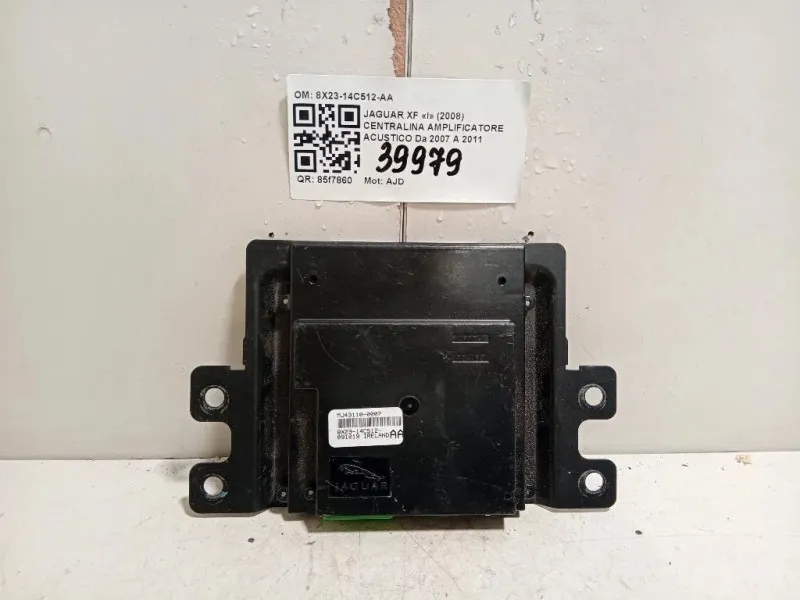 Centralina Amplificatore Acustico 8X23-14C512-AA Jaguar XF I 2008