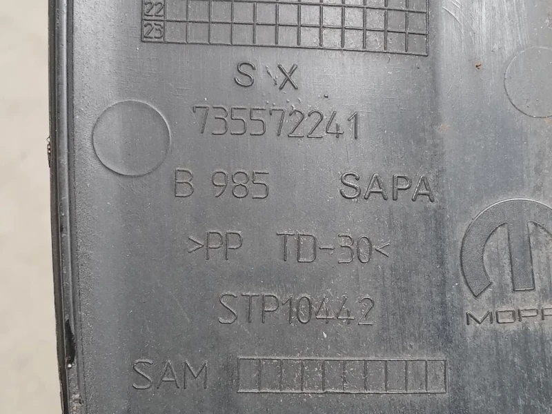 Passaruota POST SX 735572241 Fiat 500X 2015