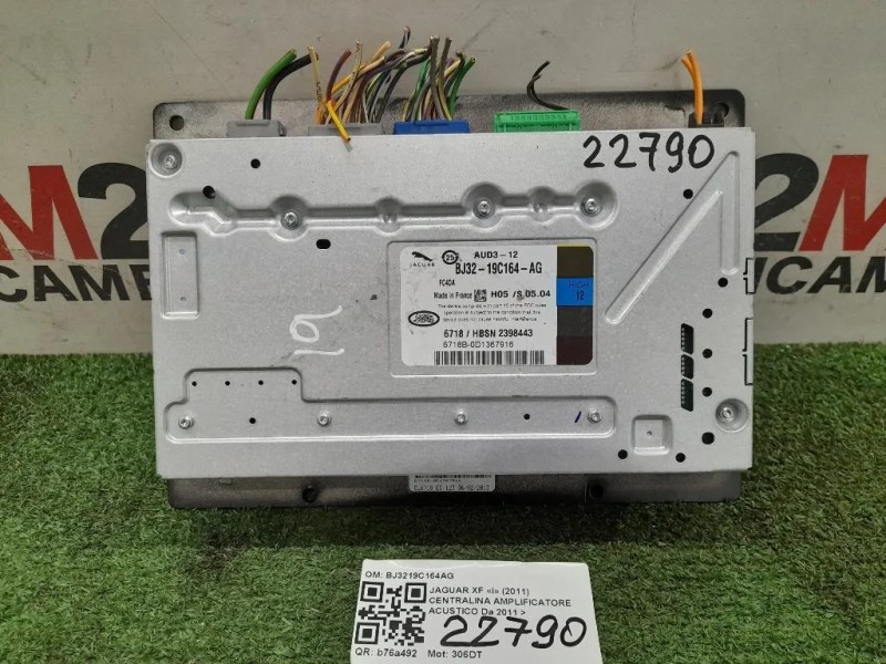 Centralina Amplificatore Acustico BJ3219C164AG Jaguar XF I 2011