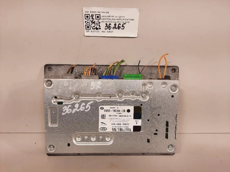 Centralina Amplificatore Acustico EW93-19C164-CB Jaguar XF I 2011