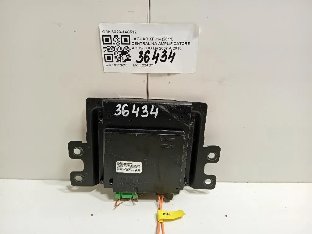 Centralina Amplificatore Acustico 8X23-14C512 Jaguar XF I 2011