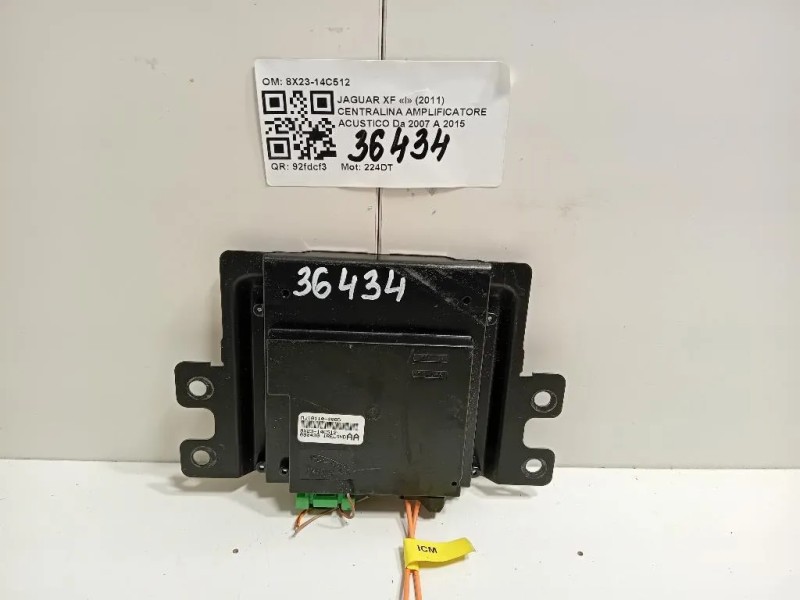 Centralina Amplificatore Acustico 8X23-14C512 Jaguar XF I 2011
