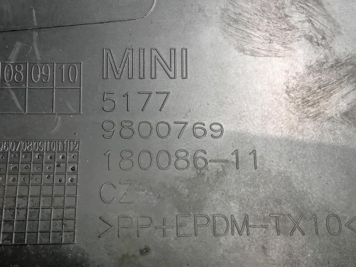 Passaruota POST SX 51779800769 Mini Countryman Cooper R60 2010