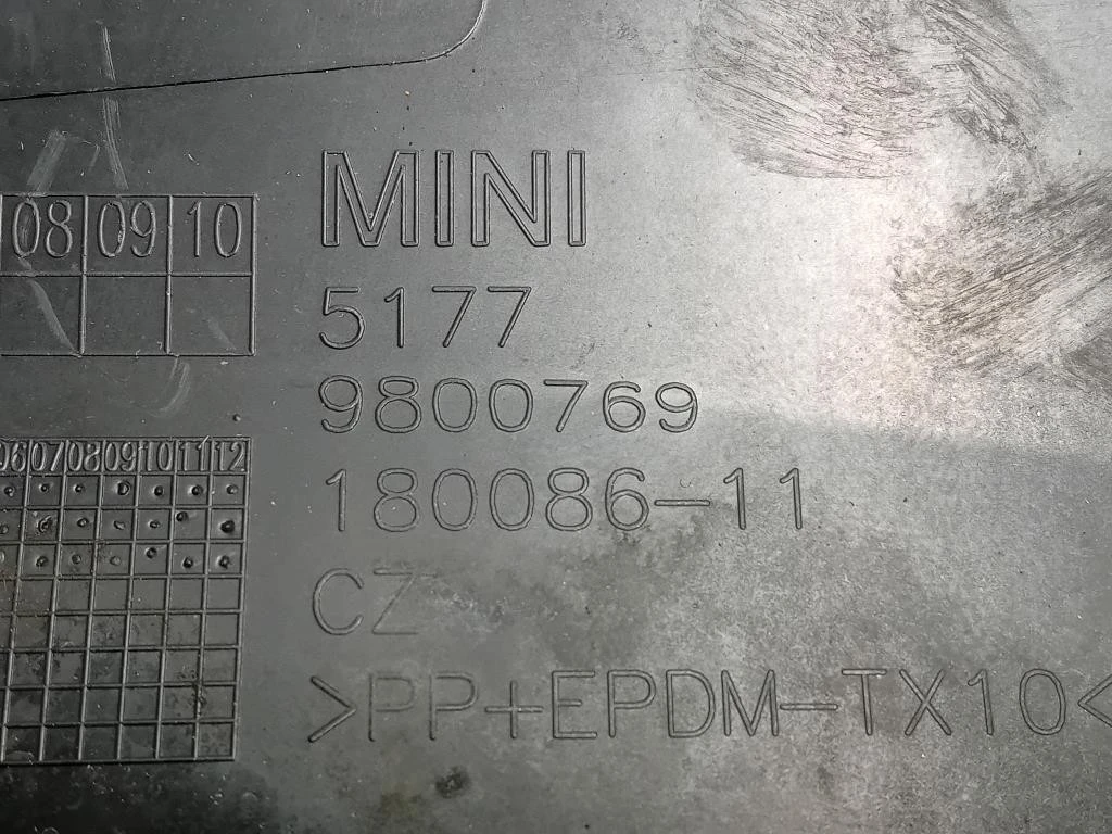 Passaruota POST SX 51779800769 Mini Countryman Cooper R60 2010