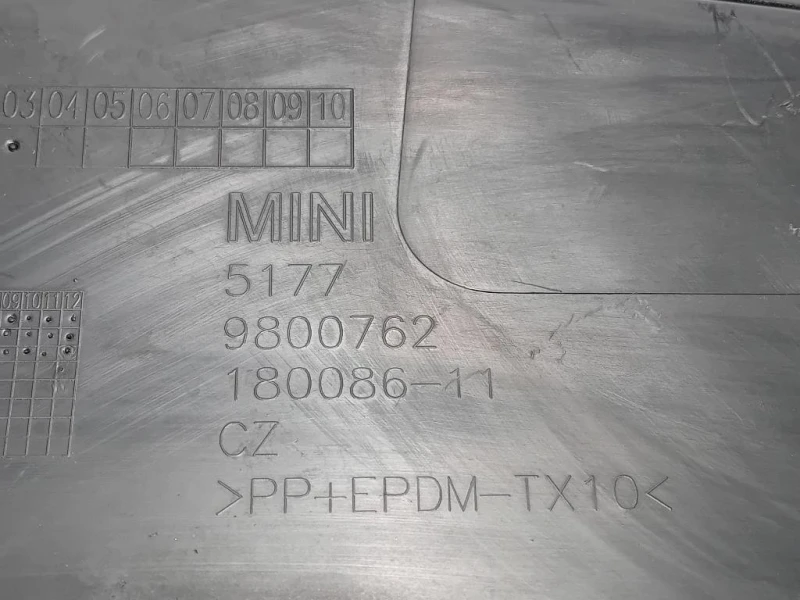 Passaruota POST SX 51179800762 Mini MINI Cooper F56 2014