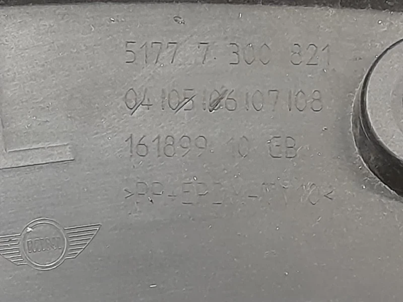 Passaruota POST SX 51777300821 Mini MINI Cooper F56 2014