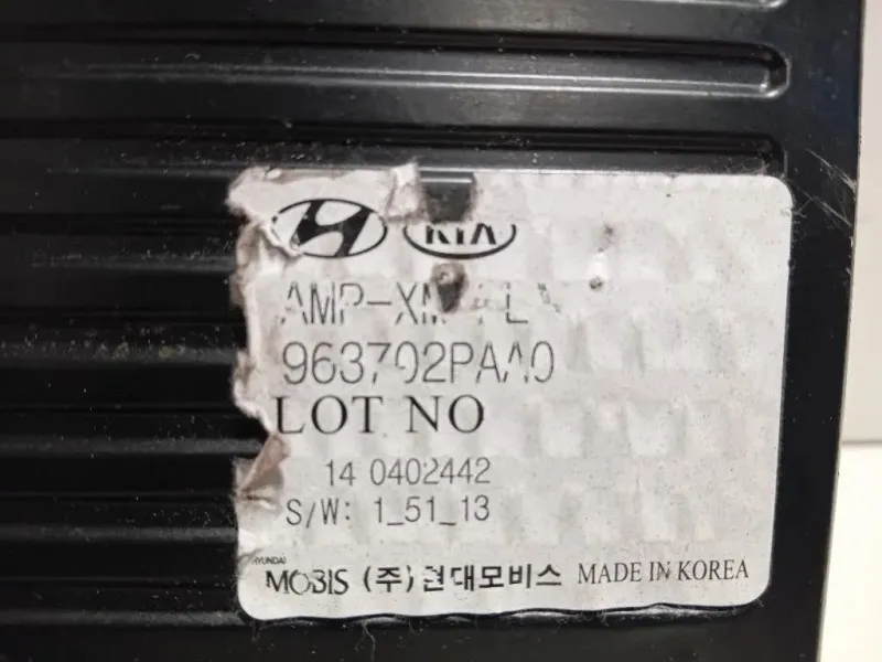 Centralina Amplificatore Acustico 963702PAA0 Kia Sorento III 2012