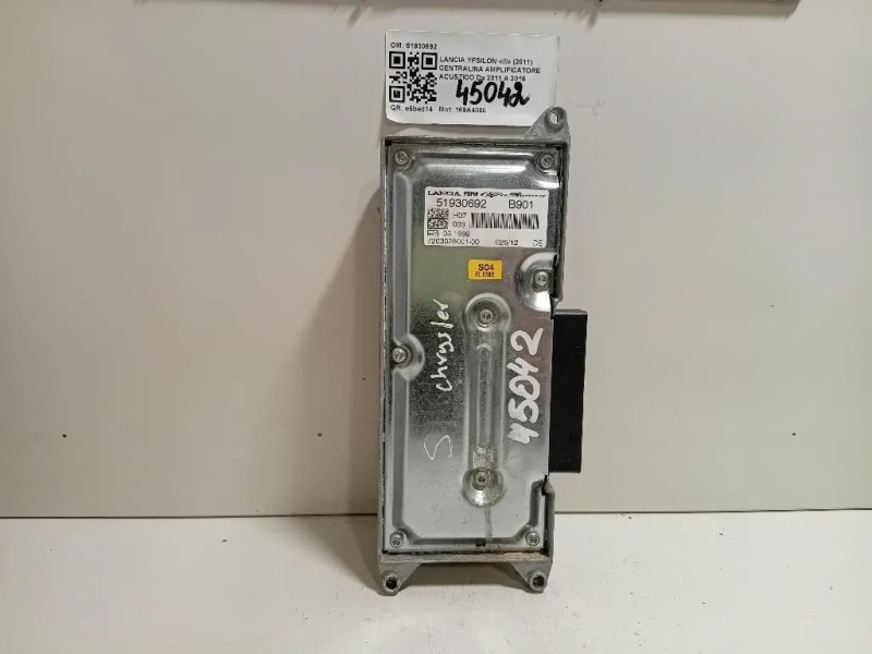 Centralina Amplificatore Acustico 51930692 Lancia Ypsilon III 2011