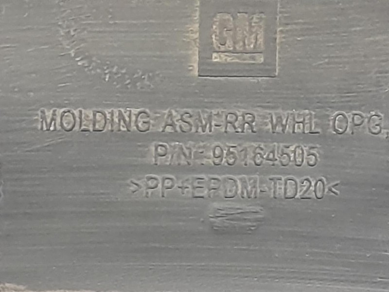 Passaruota POST SX 95164505 Opel Mokka 2013