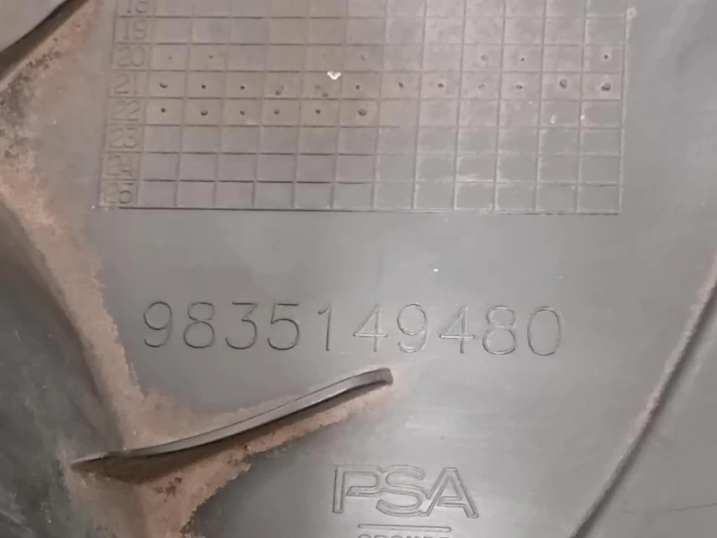 Passaruota POST SX 9835149480 Opel Mokka B 2020