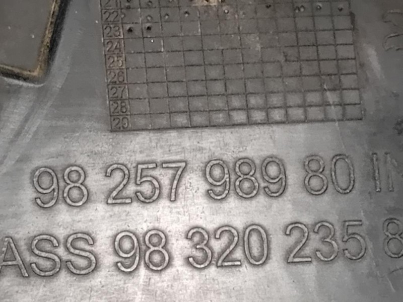 Passaruota POST SX 9825798980 Peugeot 2008 I 2016