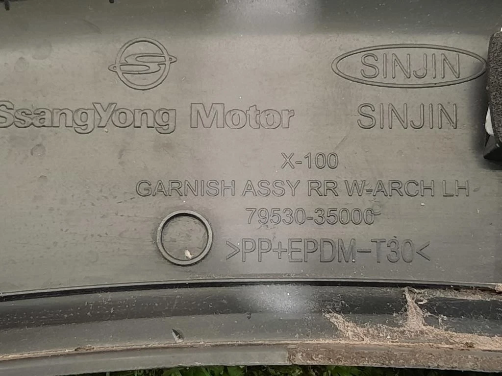 Passaruota POST SX 79530-35000 Ssangyong Tivoli 2015