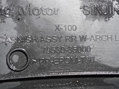 Passaruota POST SX 79530-35000 Ssangyong Tivoli 2015