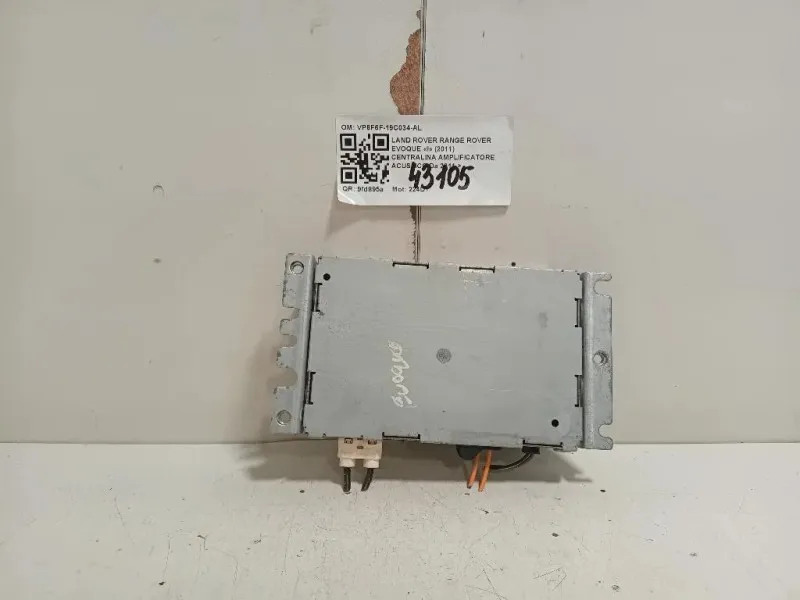 Centralina Amplificatore Acustico VP6F6F-19C034-AL Land Rover Range Rover Evoque I 2011