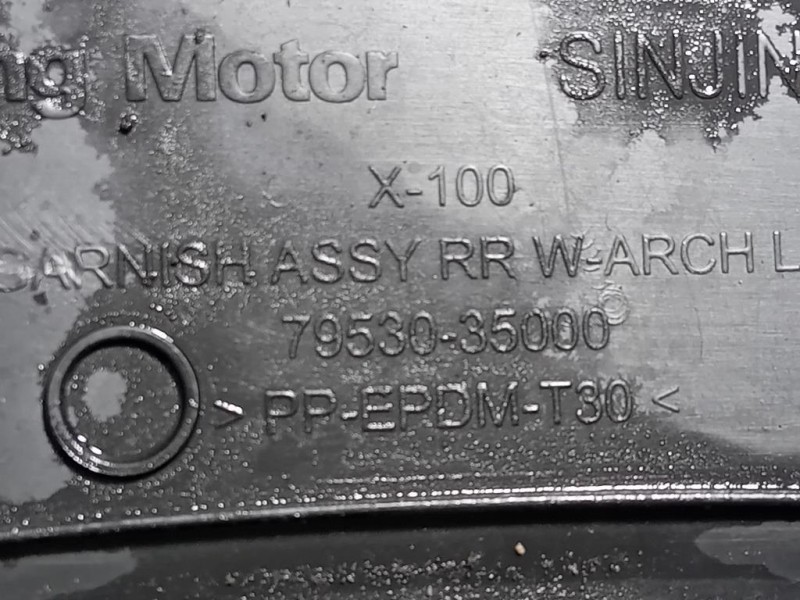 Passaruota POST SX 79530-35000 Ssangyong Tivoli 2015