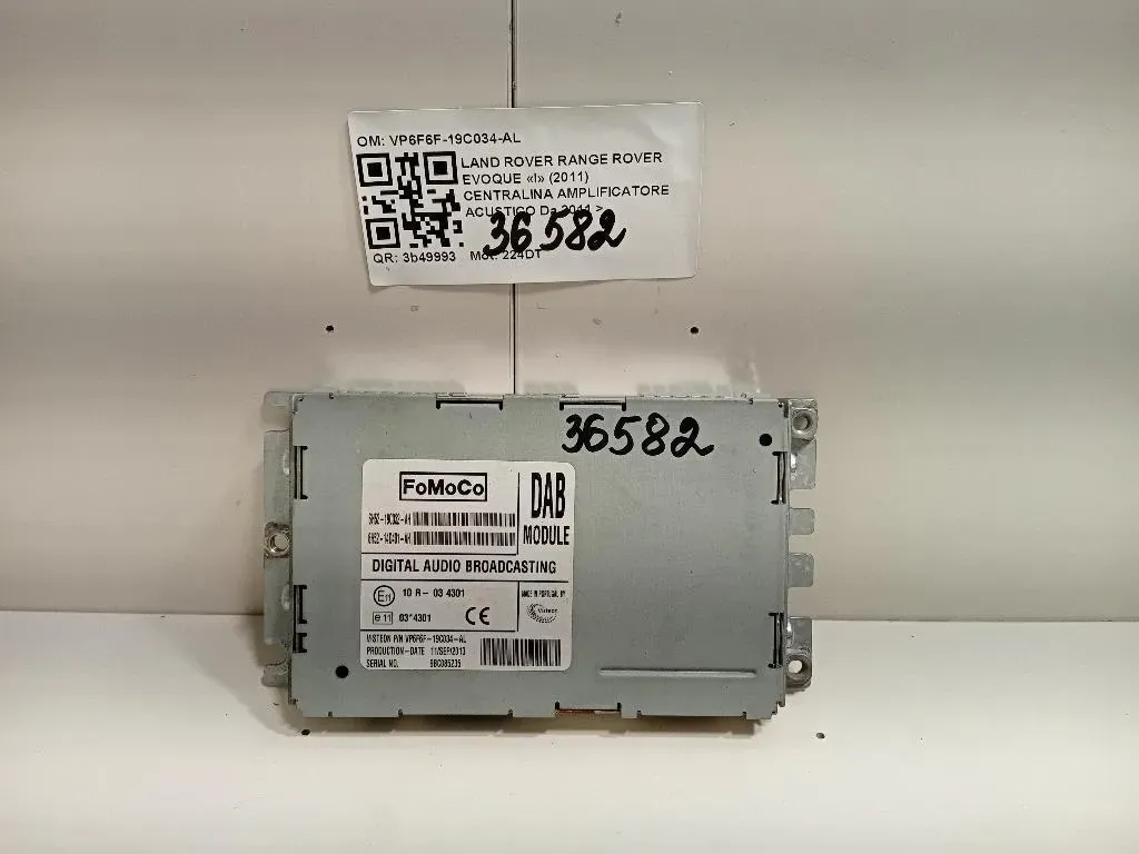 Centralina Amplificatore Acustico VP6F6F-19C034-AL Land Rover Range Rover Evoque I 2011