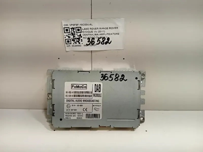 Centralina Amplificatore Acustico VP6F6F-19C034-AL Land Rover Range Rover Evoque I 2011