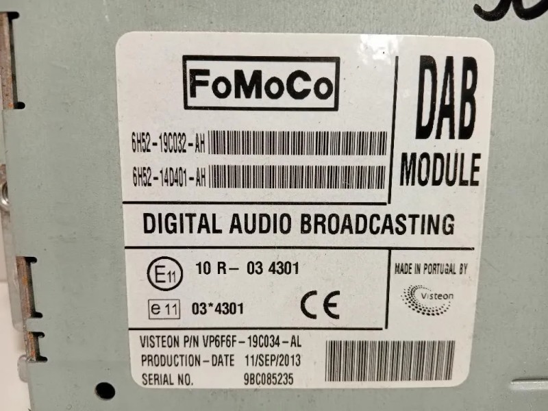 Centralina Amplificatore Acustico VP6F6F-19C034-AL Land Rover Range Rover Evoque I 2011