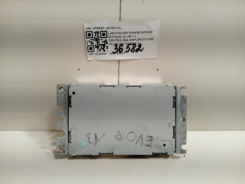 Centralina Amplificatore Acustico VP6F6F-19C034-AL Land Rover Range Rover Evoque I 2011