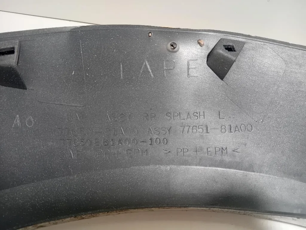 Passaruota POST SX 77650-81A00 Suzuki Jimny I 1999