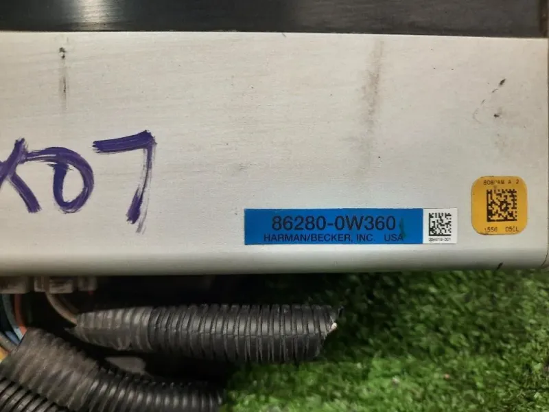 Centralina Amplificatore Acustico 862800W360 Lexus Serie IS II 2006