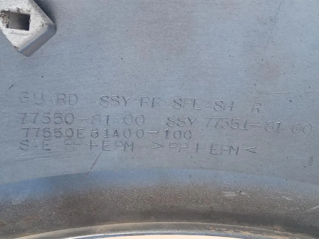 Passaruota POST SX 77550-81A00 Suzuki Jimny I 1999