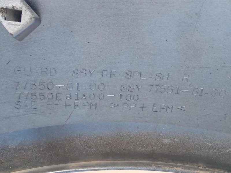 Passaruota POST SX 77550-81A00 Suzuki Jimny I 1999