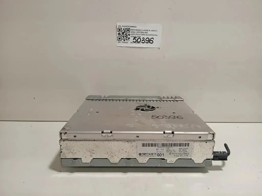 Centralina Amplificatore Acustico A2208703589002 Mercedes Classe E W211 2002