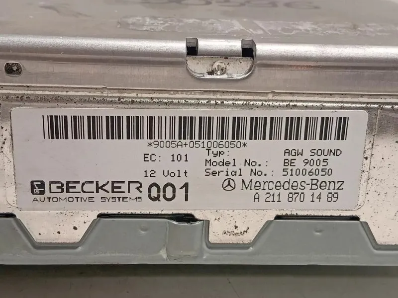 Centralina Amplificatore Acustico A2208703589002 Mercedes Classe E W211 2002