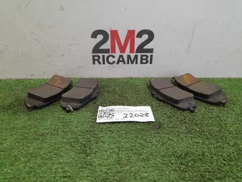 Pastiglie Freni ANT 0204705013 0204705014 Peugeot 308 II SW 2014