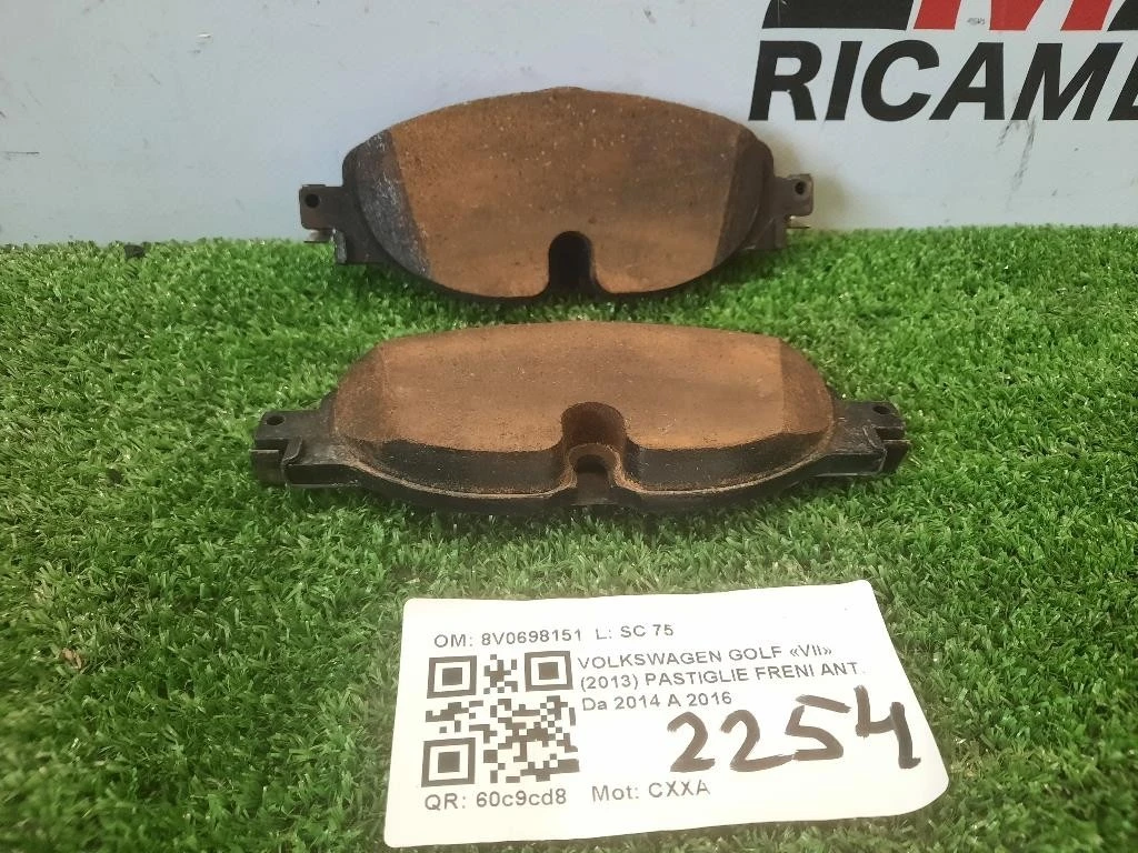 Pastiglie Freni ANT 8V0698151 Volkswagen GOLF VII 2013