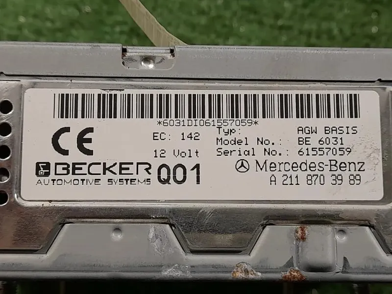 Centralina Amplificatore Acustico A2118703989 Mercedes Classe SLK R171 2004