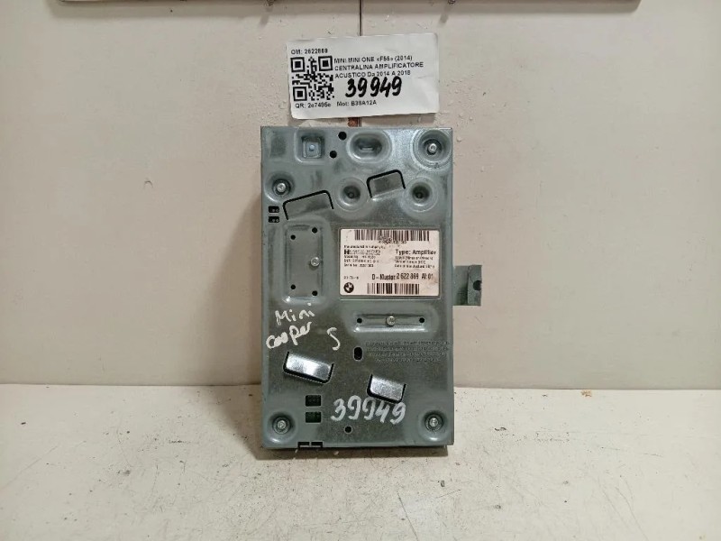 Centralina Amplificatore Acustico 2622869 Mini MINI ONE F55 2014