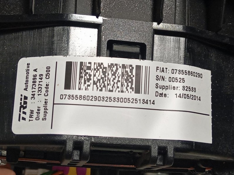 Air-bag Guidatore 34173896 A Peugeot Boxer III 2014