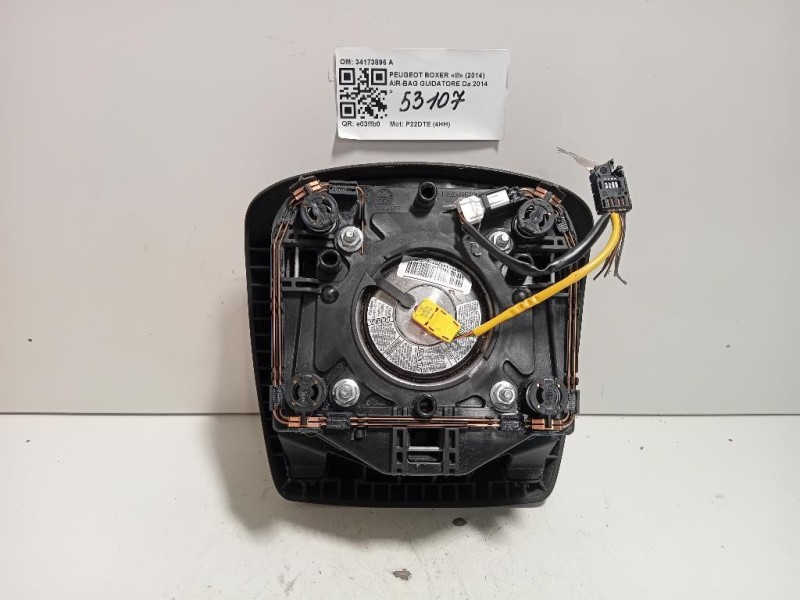 Air-bag Guidatore 34173896 A Peugeot Boxer III 2014