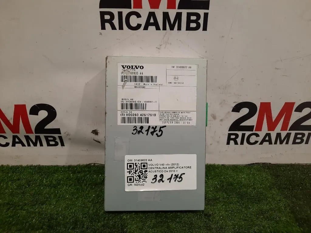 Centralina Amplificatore Acustico 31409622 AA Volvo V40 II 2012