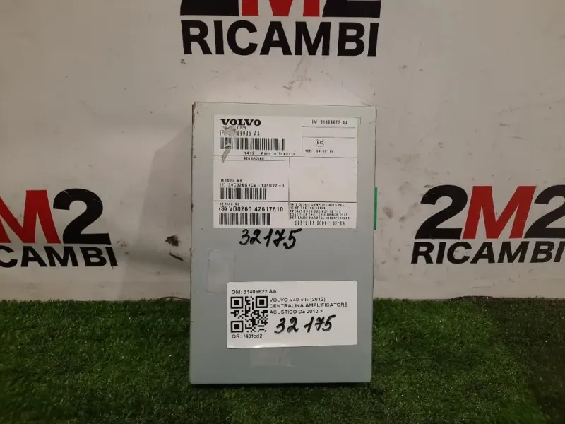 Centralina Amplificatore Acustico 31409622 AA Volvo V40 II 2012