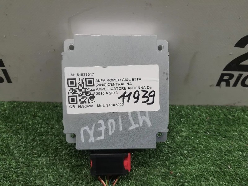 Centralina Amplificatore Antenna 51833517 Alfa Romeo Giulietta 2010